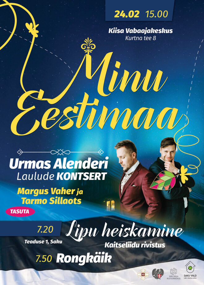 Urmas Alenderi laulude kontsert “Minu Eestimaa”