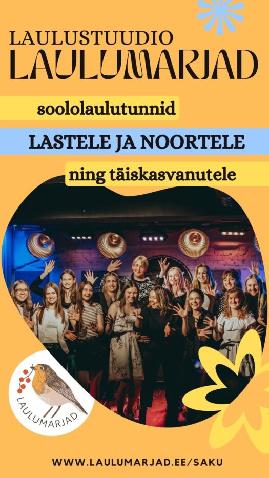 Soololaulutunnid – Laulustuudio Laulumarjad