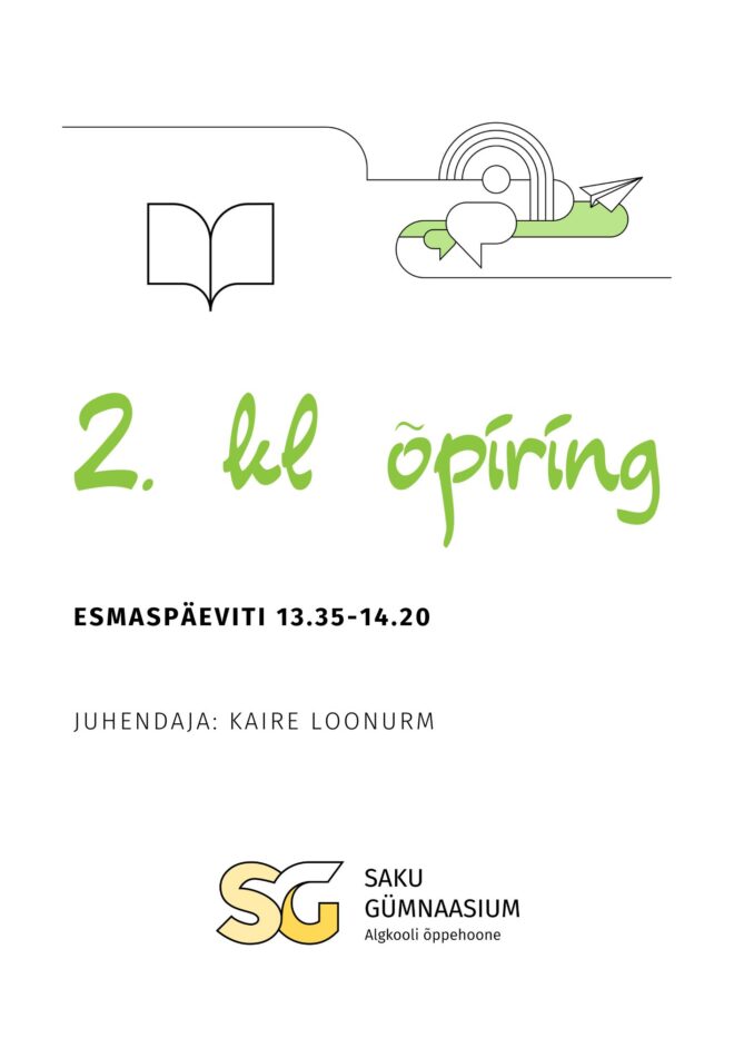 Õpiring 2. kl õpilastele