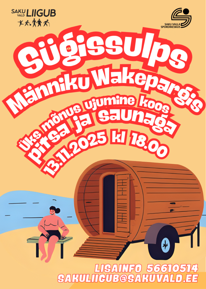 Sügissulps ja saun Männiku Wakepargis