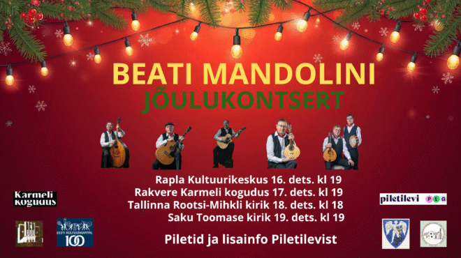 Beati Mandolini jõulukontsert