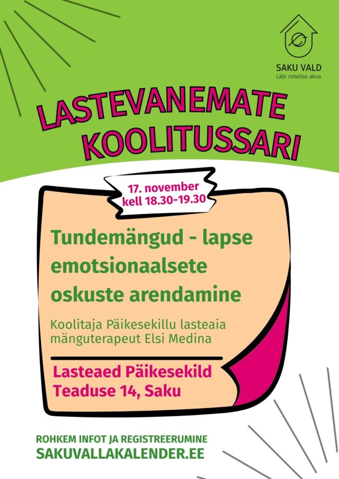 Tundemängud: lapse emotsionaalsete oskuste arendamine