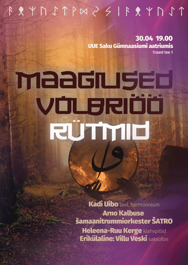 Šamaanitrummiorkester ŠATRO Maagilised volbriöö rütmid