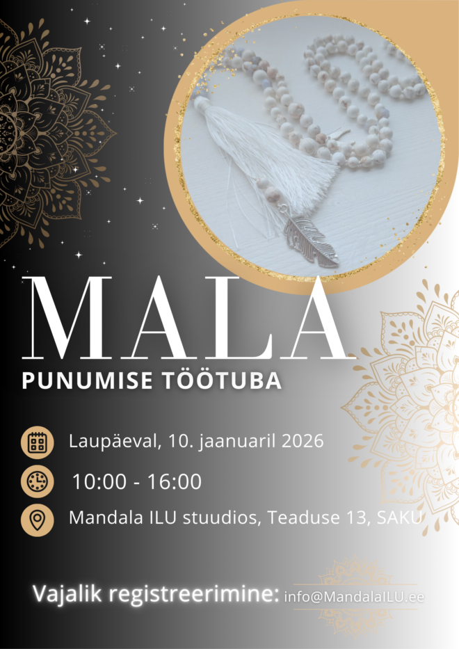 Mala loomise töötuba! Loo ehe, mis kannab Sind läbi algava aasta.