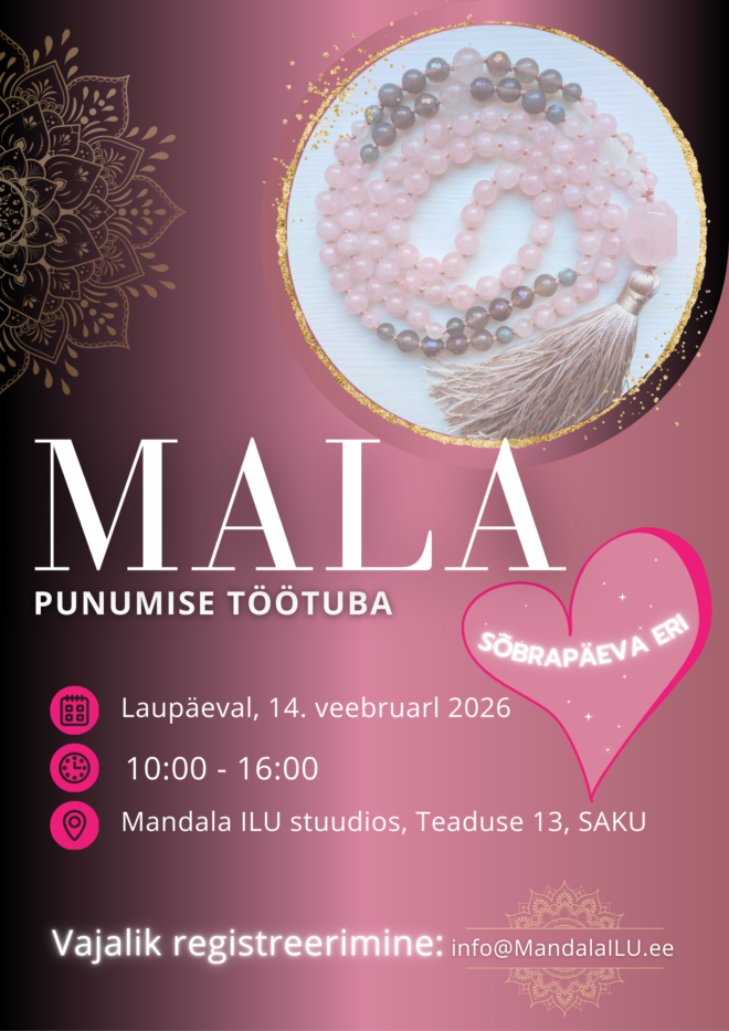 Mala loomise töötuba! Sõbrapäeva ERI !