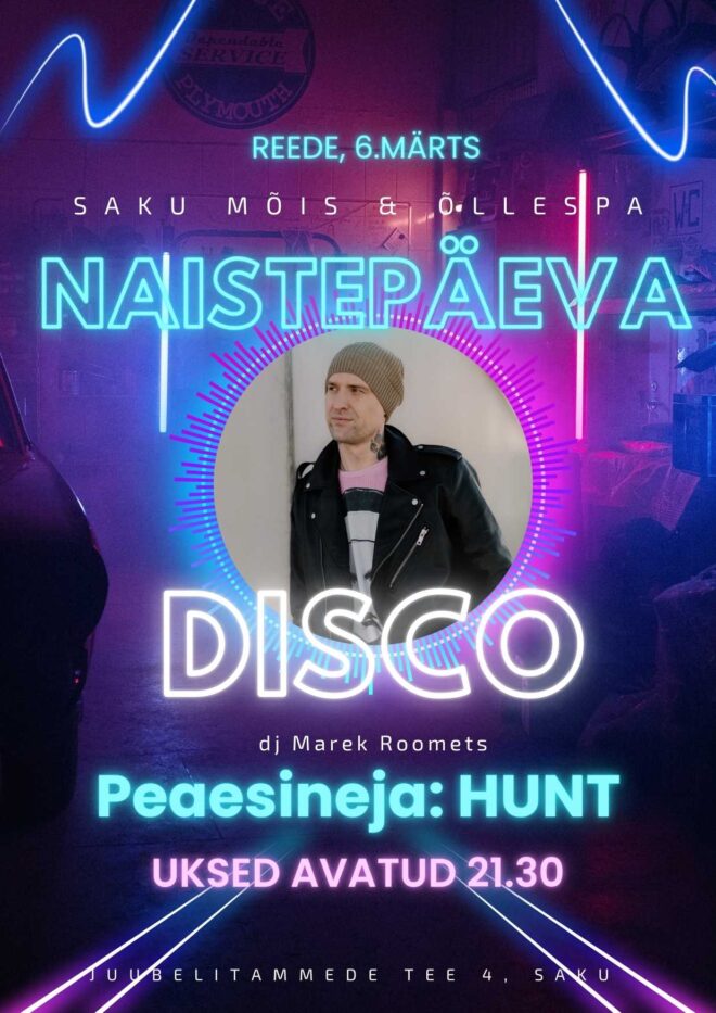 Naistepäeva pidu kuhu on ka mehed oodatud!