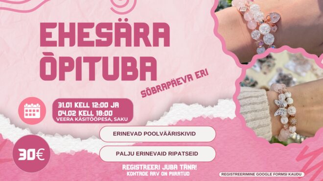 Ehesära töötuba- sõbrapäeva eri