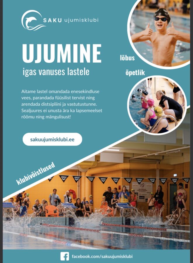 Ujumistreeningud igas vanuses lastele