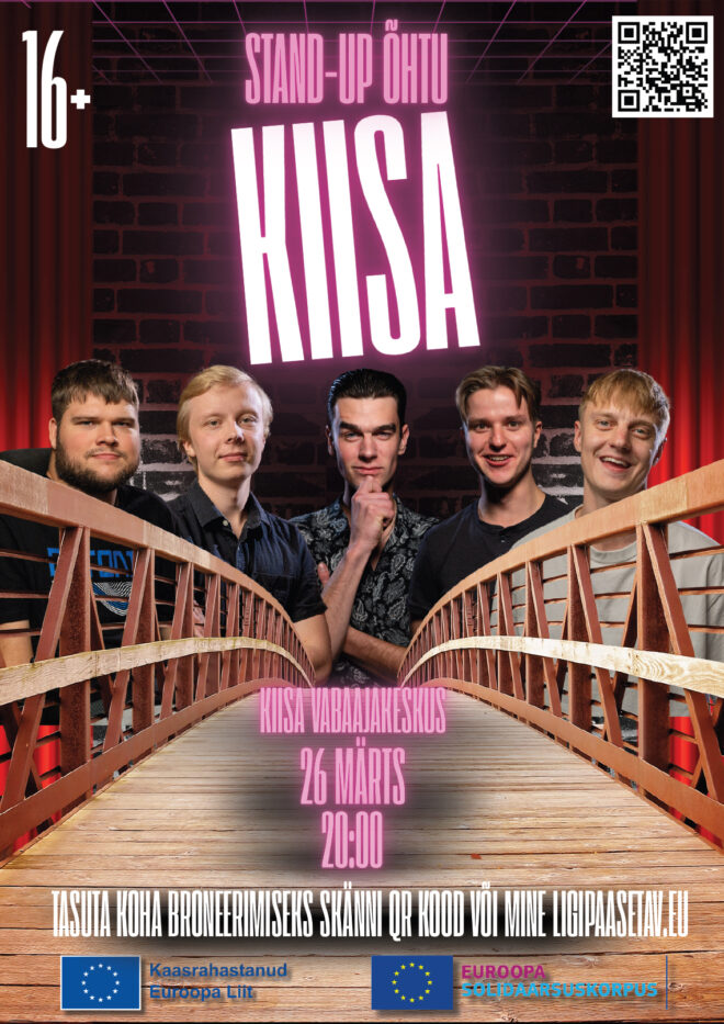 Kiisa stand-up õhtu TASUTA!