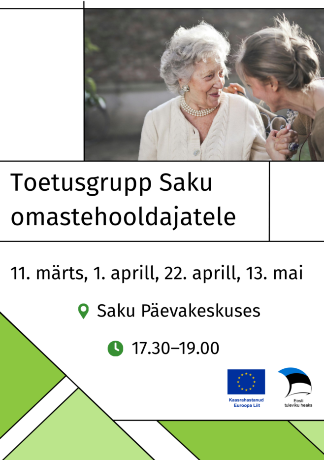 Tasuta toetusgrupp Saku omastehooldajatele