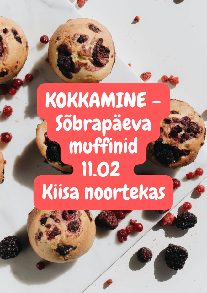 KOKKAMINE – Sõbrapäeva muffinid