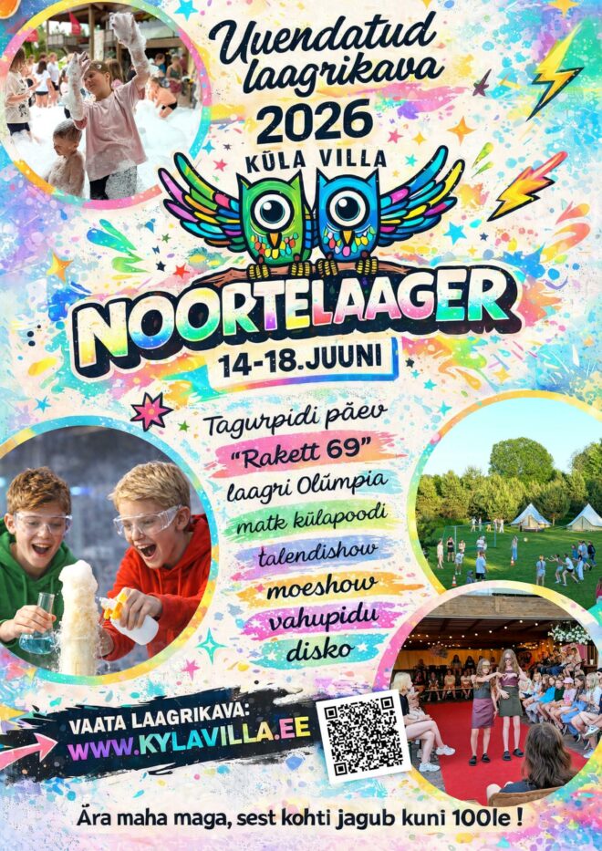 Küla Villa noortelaager 2026