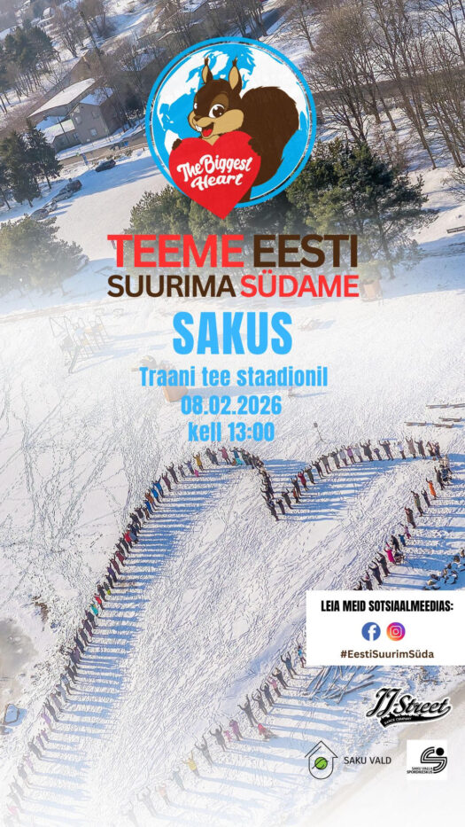 Teeme Suurima Südame Sakus! ❤️