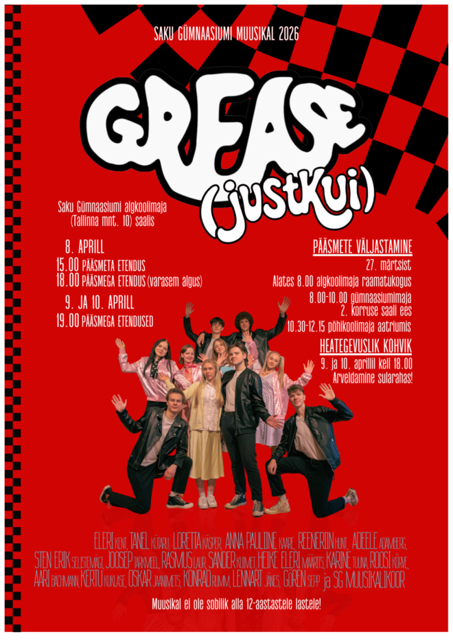 SG koolimuusikal “Grease (justkui)”