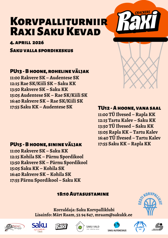 Saku Kevad 2026 korvpalliturniir