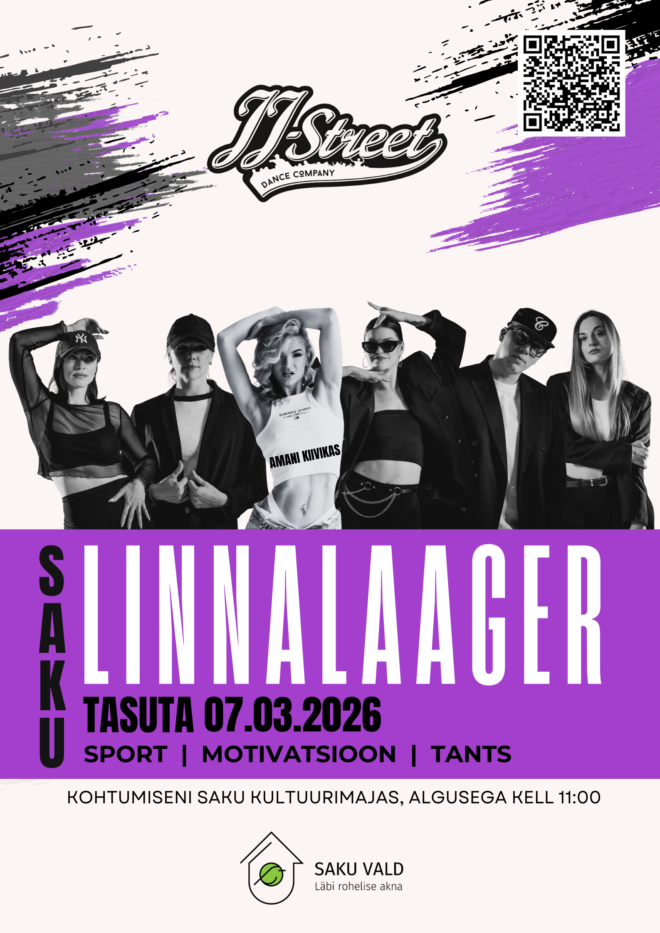 Spordi- ja tantsu linnalaager Sakus