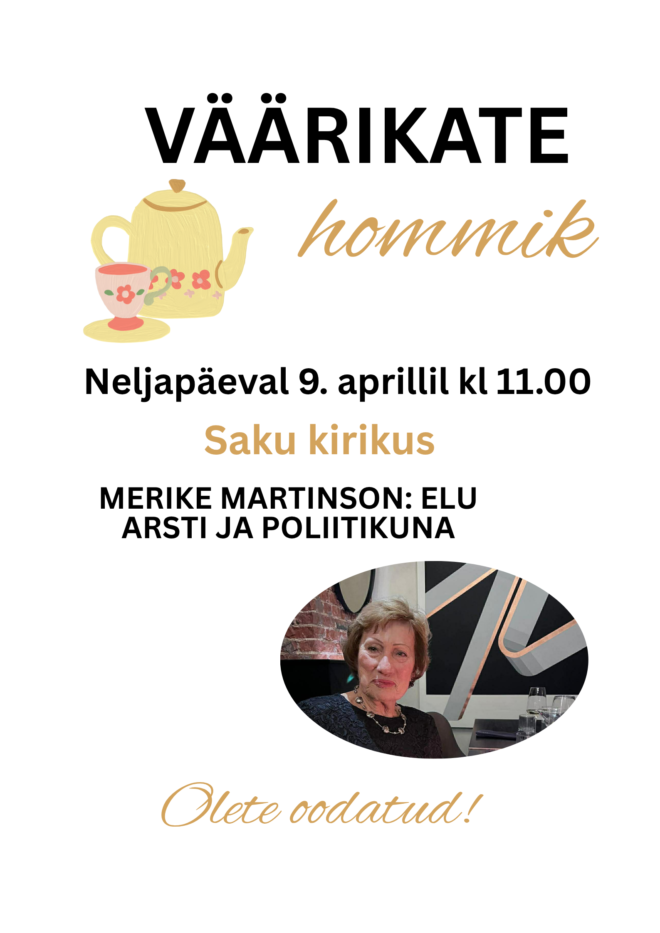 Väärikate hommik Saku kirikus