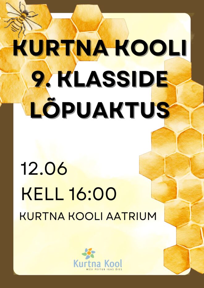 Kurtna Kooli 9. klasside lõpuaktus