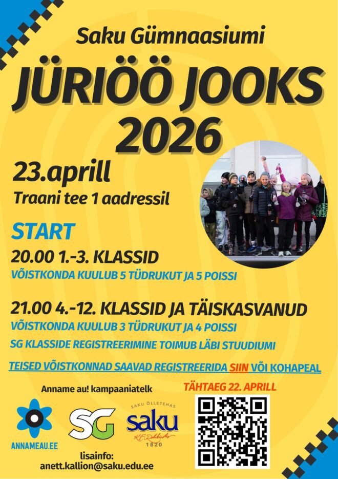 Jüriöö jooks 2026