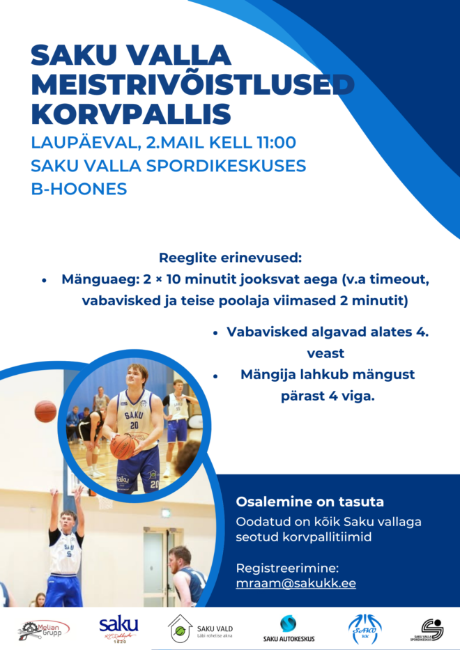 Saku valla meistrivõistlused korvpallis 2026