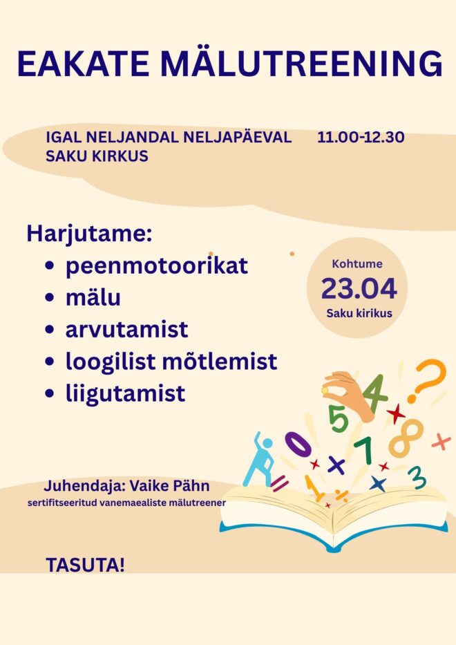 Eakate mälutreening