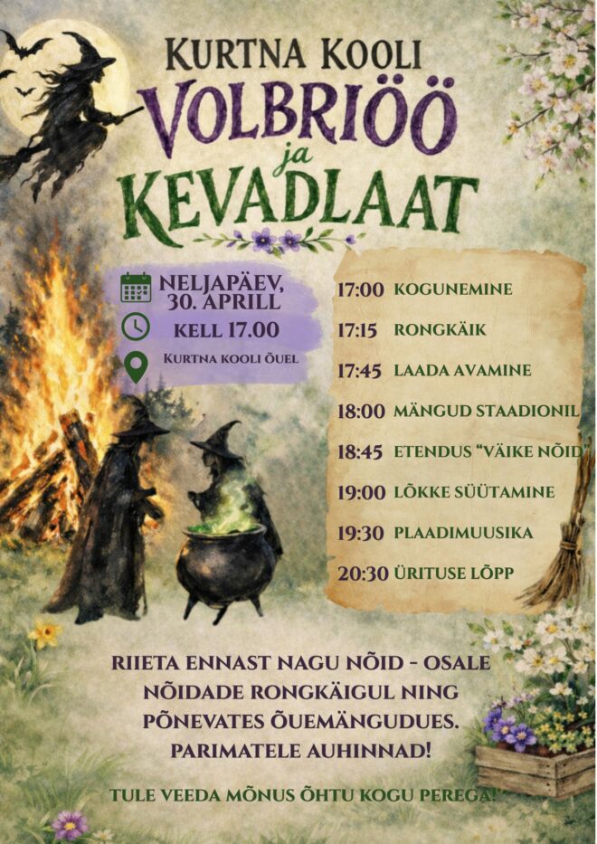 Kurtna Kooli Volbriöö ja Kevadlaat