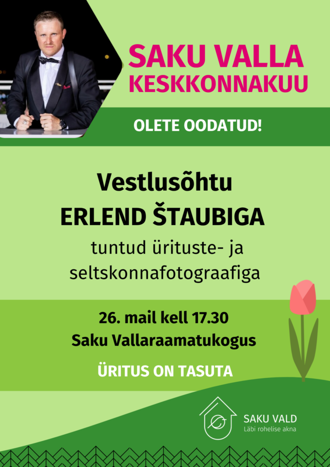 Vestlusõhtu Erlend Štaubiga