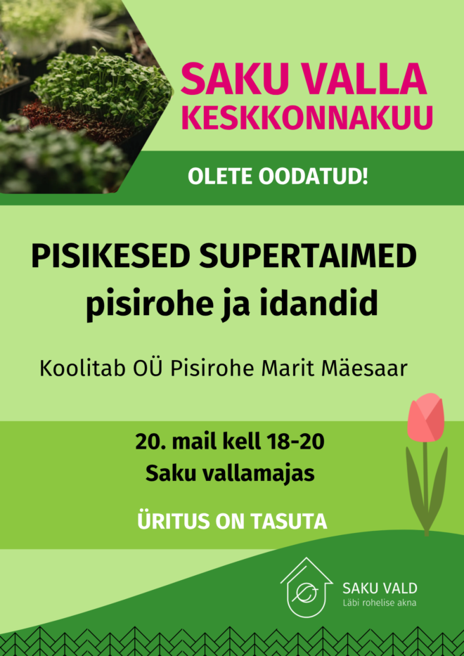 Pisikesed supertaimed – pisirohe ja idandid