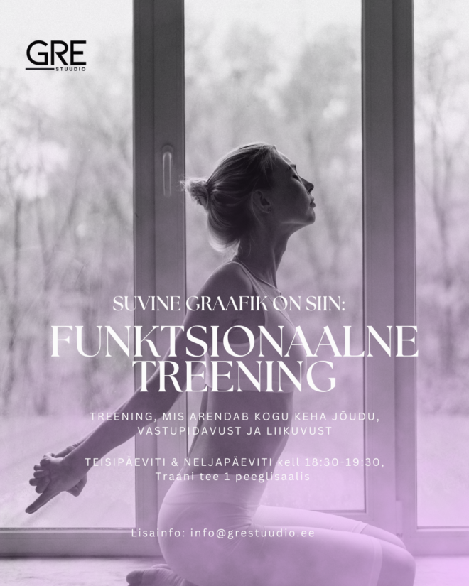 Funktsionaalne treening täiskasvanutele juunikuus