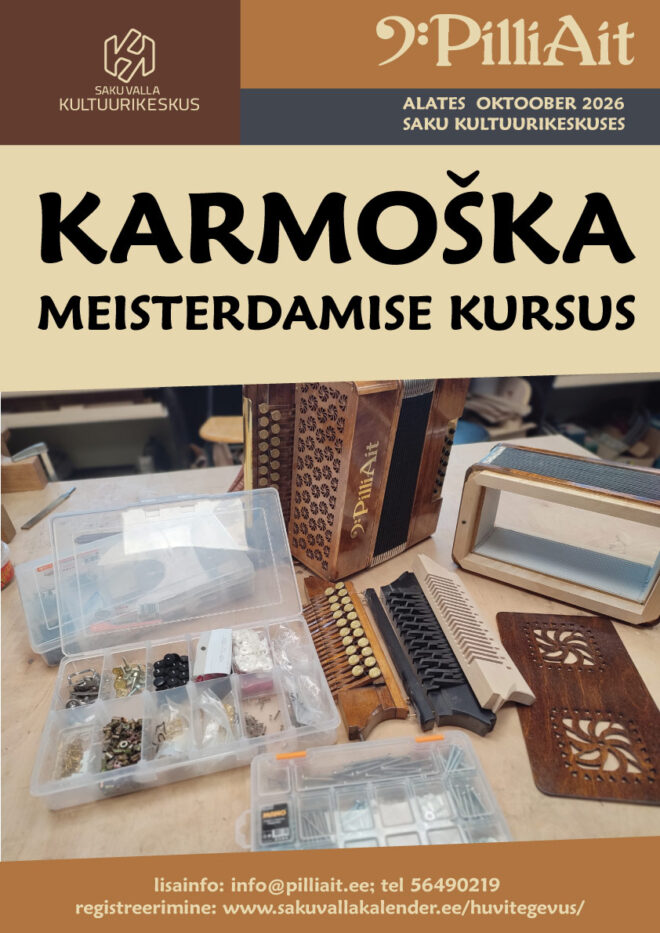KARMOŠKA meisterdamise kursus