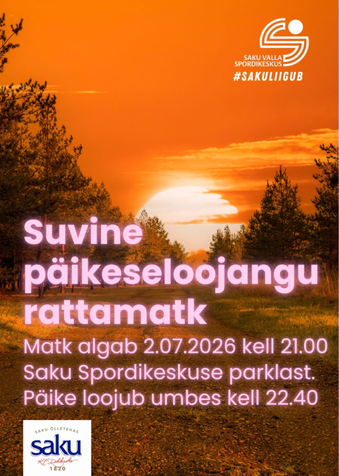 Suvine päikeseloojangu rattamatk