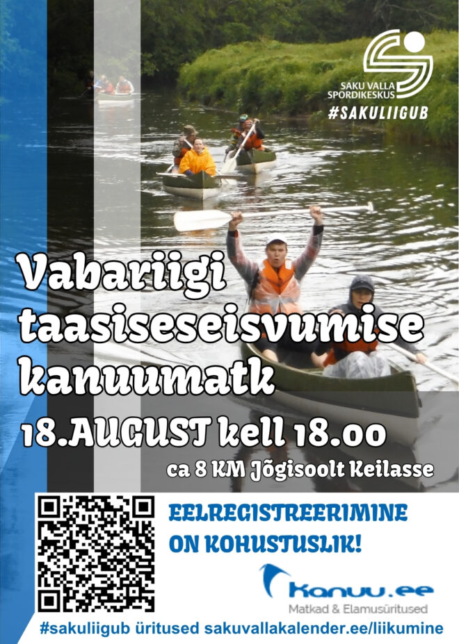 Vabariigi taasiseseisvumise kanuumatk 2026
