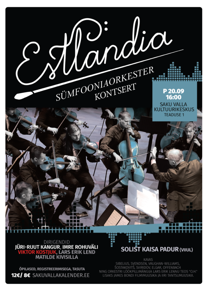 Estlandia sümfooniaorkestri kontsert