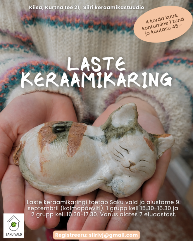 Laste keraamikaring Kiisal