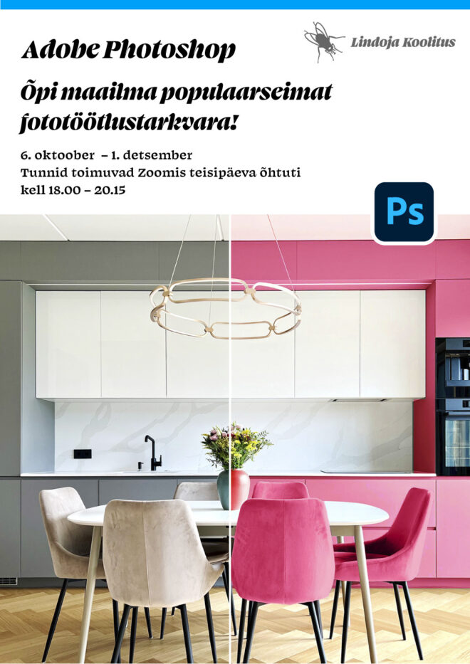 Adobe Photoshop: fototöötlus ja disain