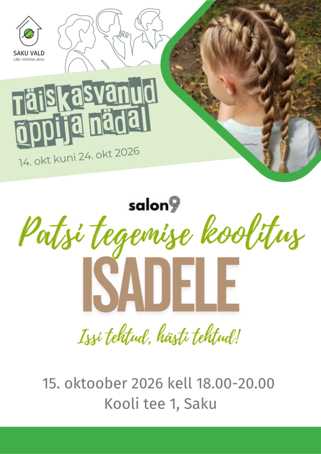 Patsi tegemise koolitus isadele