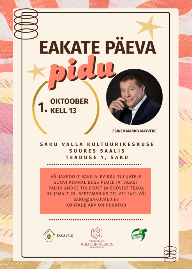 Eakate päeva pidu
