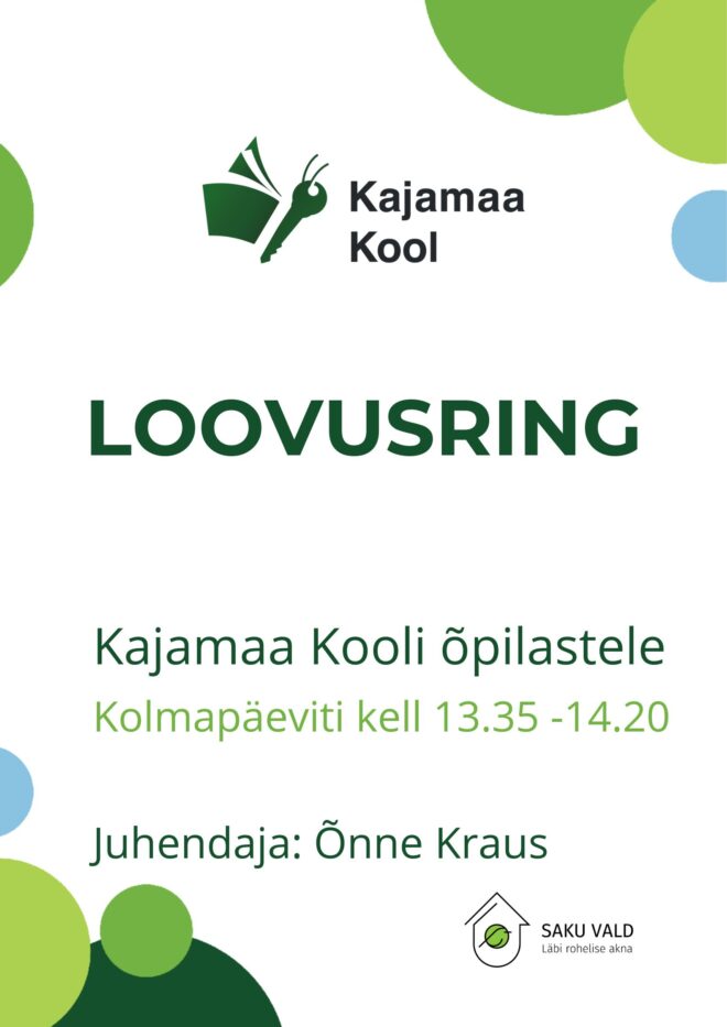 Loovusring Kajamaa Kooli õpilastele
