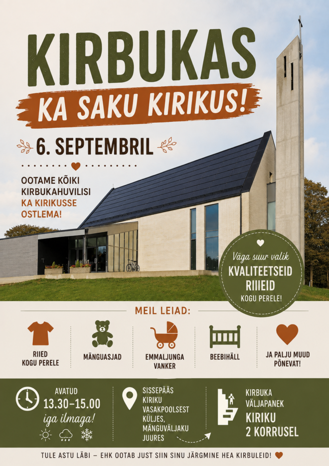 Kirbukas Saku kirikus
