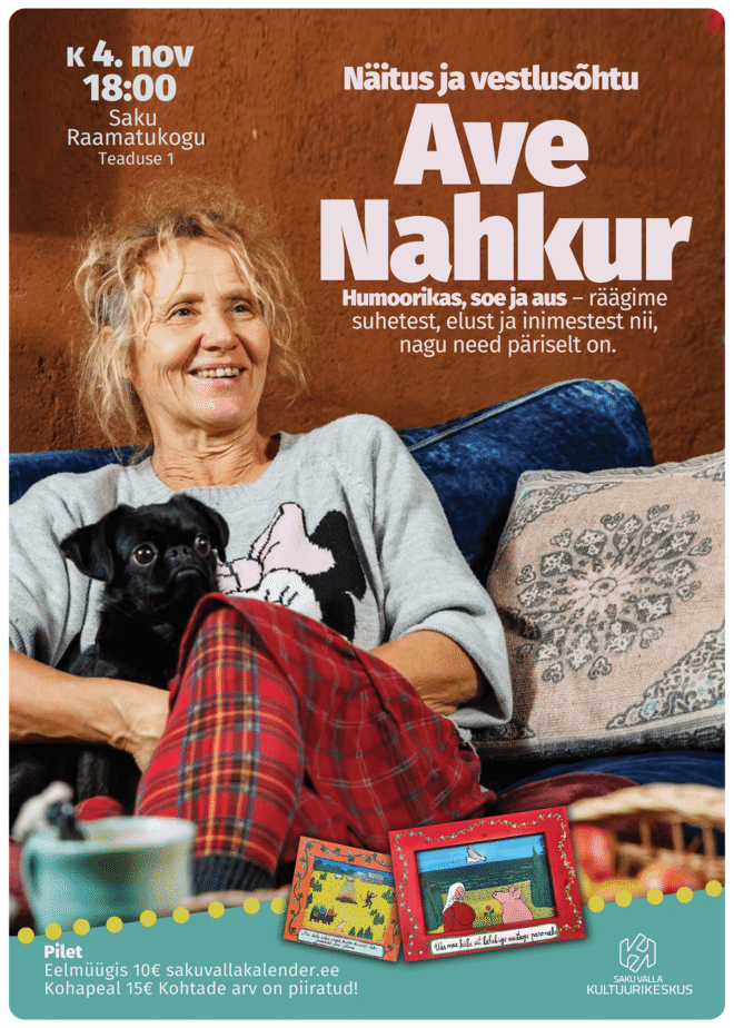 Kohtumine kunstnik Ave Nahkuriga