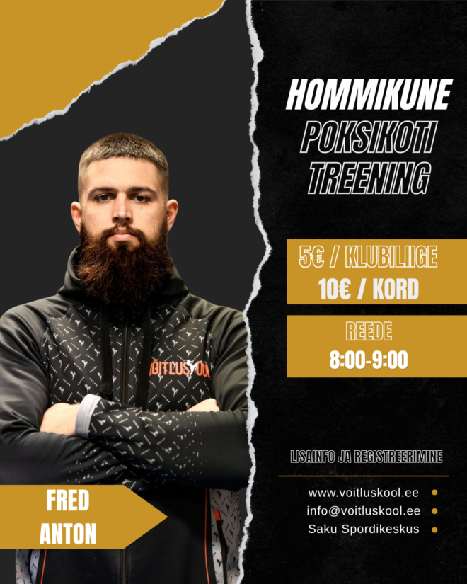 Hommikune Poksikotitreening